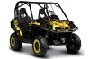 Can-Am Commander 1000 / 800 Graphic Kit - All Years Diamond Flames Yellow