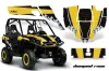 Can-Am Commander 1000 / 800 Graphic Kit - All Years Diamond Race Yellow