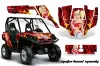 Can-Am Commander 1000 / 800 Graphic Kit - All Years Motorhead Mandy Red