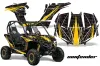 Can-Am Maverick 1000 X RS R Graphic Kit - 2013-2016 Contender Yellow