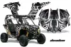 Can-Am Maverick 1000 X RS R Graphic Kit - 2013-2016 Deaden Black
