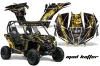Can-Am Maverick 1000 X RS R Graphic Kit - 2013-2016 Mad Hatter Yellow