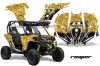 Can-Am Maverick 1000 X RS R Graphic Kit - 2013-2016 Reaper Yellow