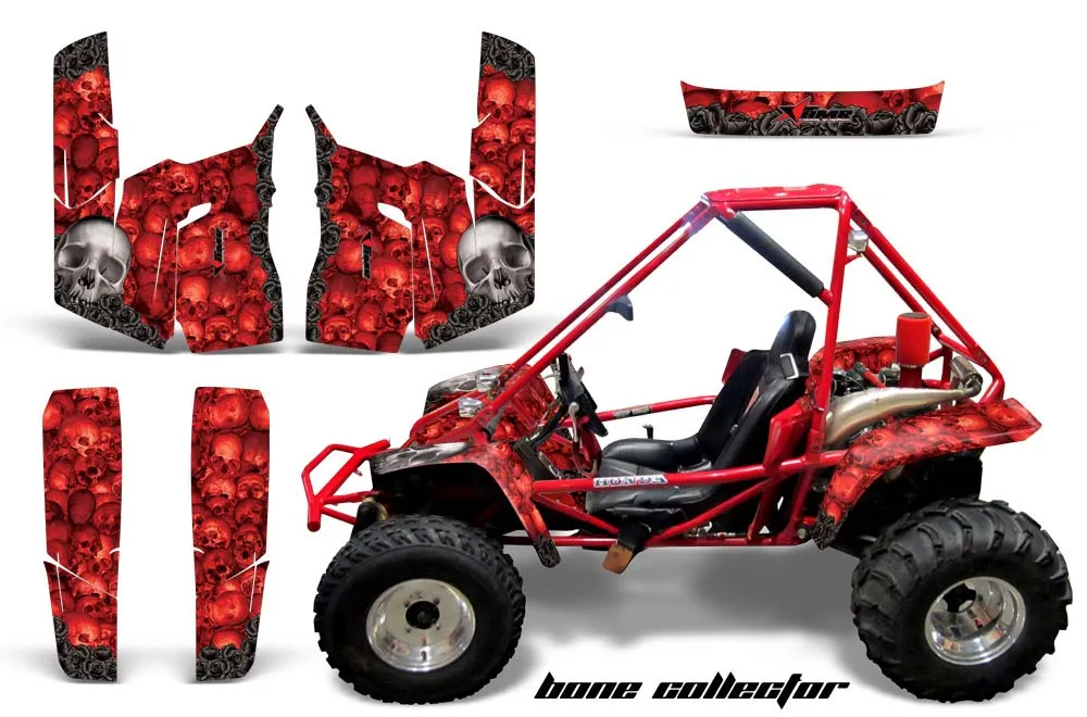 Honda Odyssey FL350 Graphic Kit - 1985 Bone Collector Red