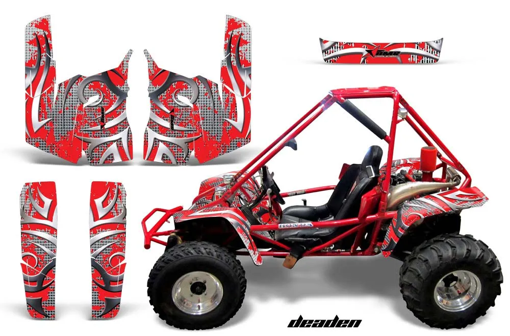 Honda Odyssey FL350 Graphic Kit - 1985 Deaden Red