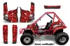 Honda Odyssey FL350 Custom Graphic Kit - 1985