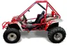 Honda Odyssey FL350 Graphic Kit - 1985 Diamond Flame Red
