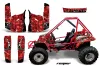 Honda Odyssey FL350 Graphic Kit - 1985 Reaper Red