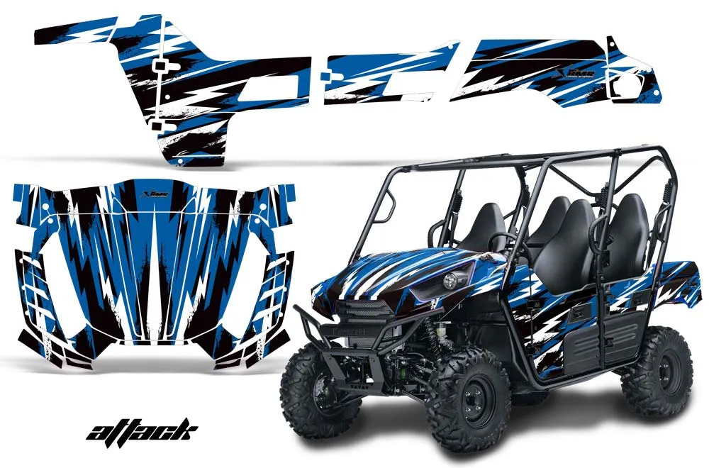 Kawasaki Teryx 800 4 Door Custom Graphic Kit - 2013-2015