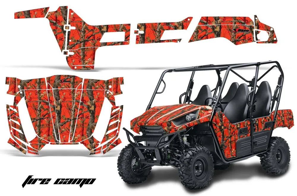 Kawasaki Teryx 800 4 Door Custom Graphic Kit - 2013-2015