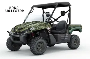 Kawasaki Teryx 750 Graphic Kit - 2007-2009 Bone Collector Green