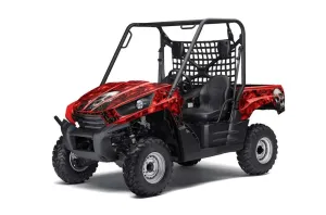 Kawasaki Teryx 750 Graphic Kit - 2007-2009 Bone Collector Red