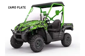 Kawasaki Teryx 750 Graphic Kit - 2007-2009 Camoplate Green