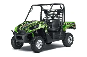 Kawasaki Teryx 750 Graphic Kit - 2007-2009 Mad Hatter Green