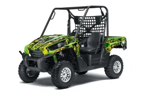 Kawasaki Teryx 750 Graphic Kit - 2007-2009 Motorhead Green