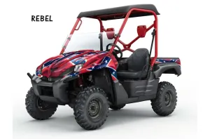 Kawasaki Teryx 750 Graphic Kit - 2007-2009 Rebel Red