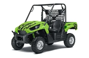 Kawasaki Teryx 750 Graphic Kit - 2007-2009 Silver Star Reloaded Green
