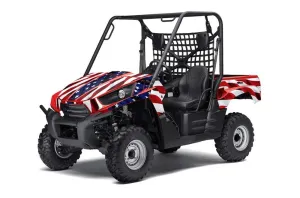 Kawasaki Teryx 750 Graphic Kit - 2007-2009 Stars and Stripes Red White & Blue
