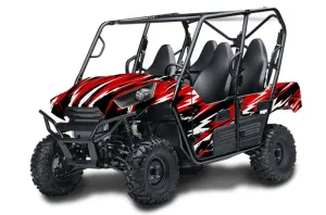 Kawasaki Teryx 800 4 Door Graphic Kit - 2013-2015 Attack Red