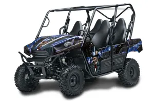 Kawasaki Teryx 800 4 Door Graphic Kit - 2013-2015 Mad Hatter Blue