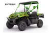 Kawasaki Teryx 750 Graphic Kit - 2007-2009 Motorhead Green