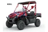 Kawasaki Teryx 750 Graphic Kit - 2007-2009 Rebel Red