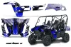Kawasaki Teryx 800 4 Door Graphic Kit - 2013-2015 Carbon X Blue
