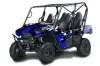Kawasaki Teryx 800 4 Door Graphic Kit - 2013-2015 Carbon X Blue