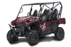 Kawasaki Teryx 800 4 Door Graphic Kit - 2013-2015 Widow Maker Red