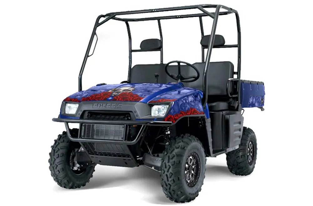 Polaris Ranger 500 / 700 XP Graphic Kit - 2005-2008 Bone Collector Blue