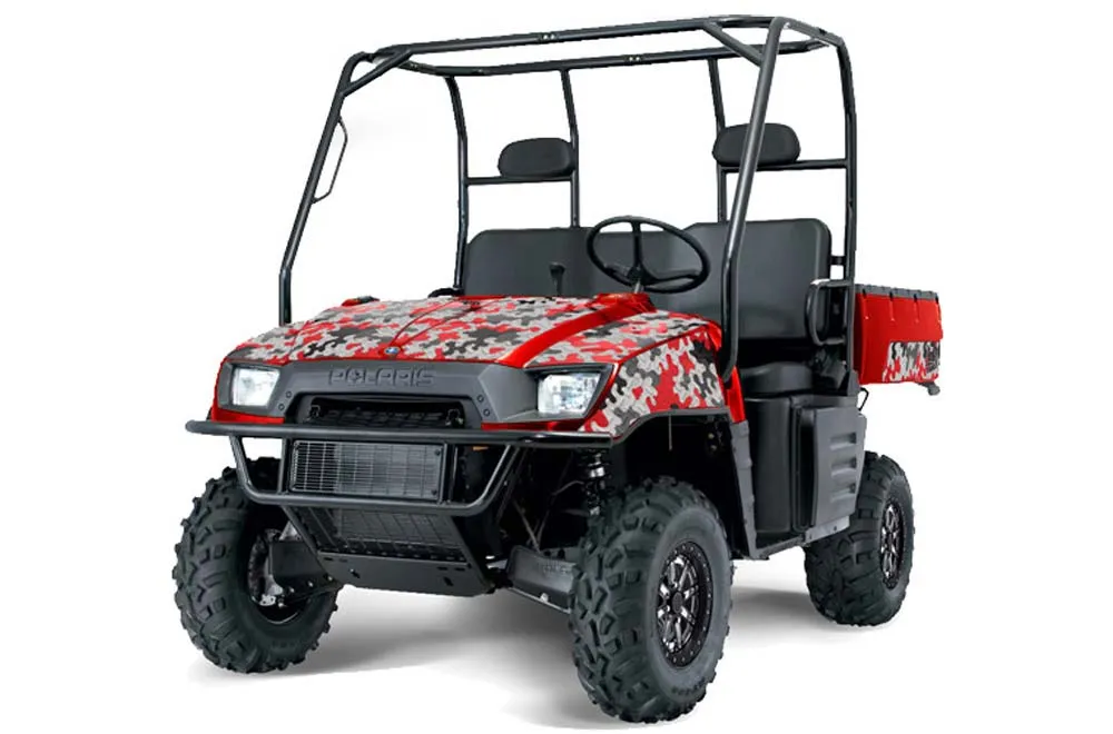 Polaris Ranger 500 / 700 XP Graphic Kit - 2005-2008 Camoplate Red