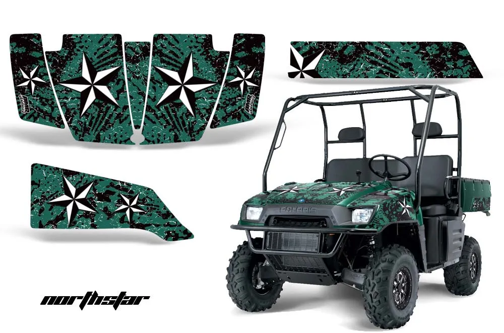 Polaris Ranger 500 / 700 XP Graphic Kit - 2005-2008 Northstar Mint