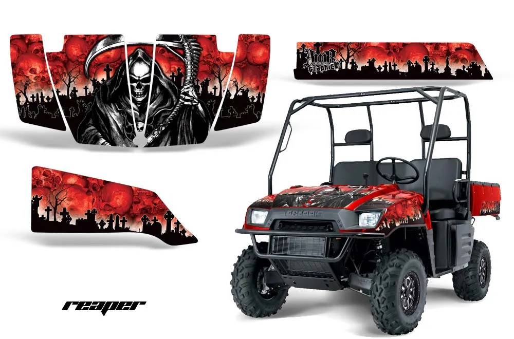 Polaris Ranger 500 / 700 XP Graphic Kit - 2005-2008 Reaper Red