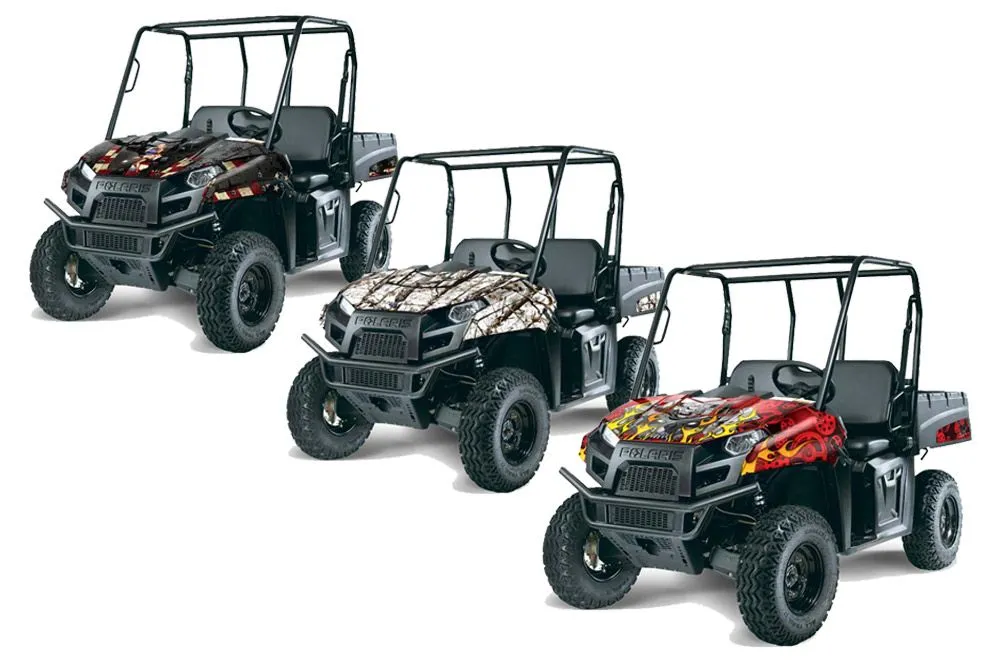 Polaris Ranger EV Electric Custom Graphic Kit - 2009-2015