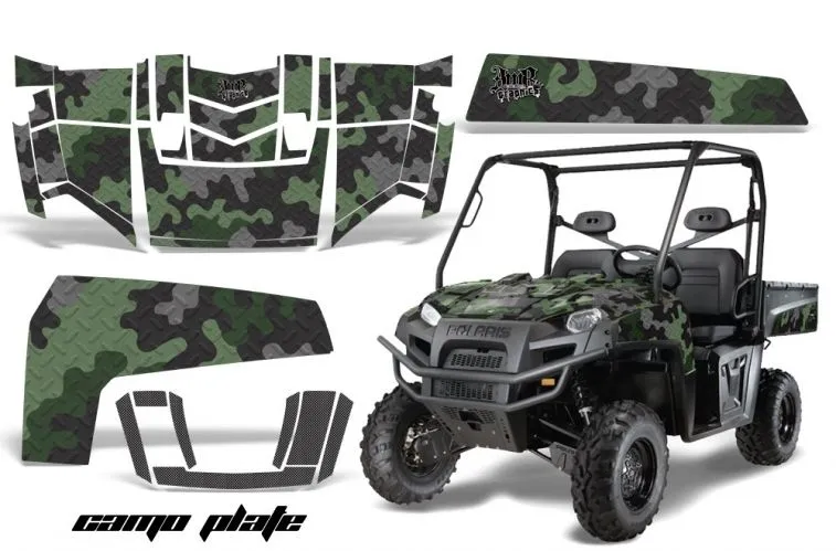 Polaris Ranger XP 500 / 700 4x4 EFI Custom Graphic Kit - 2009