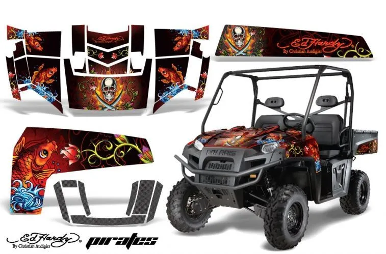 Polaris Ranger XP 500 / 700 4x4 EFI Custom Graphic Kit - 2009