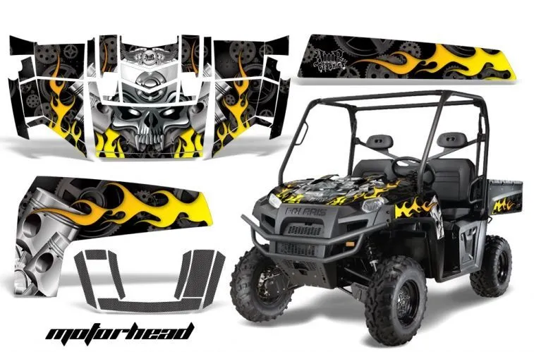 Polaris Ranger XP 500 / 700 4x4 EFI Custom Graphic Kit - 2009
