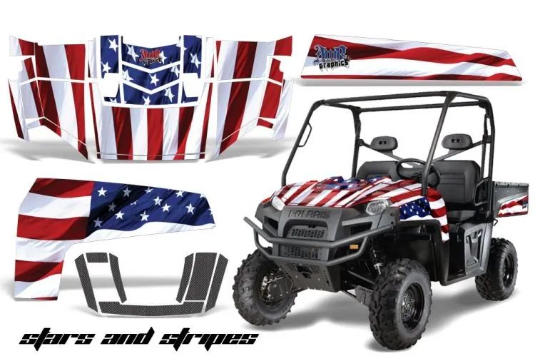 Polaris Ranger XP 500 / 700 4x4 EFI Custom Graphic Kit - 2009