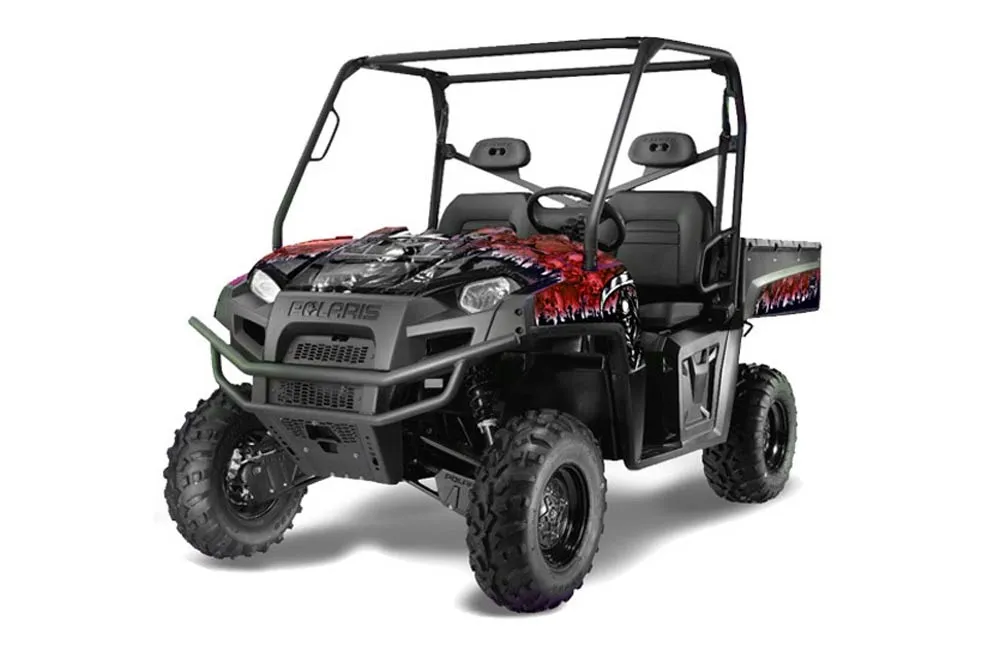 Polaris Ranger XP 500 / 700 4x4 EFI Graphic Kit - 2009 Reaper Green
