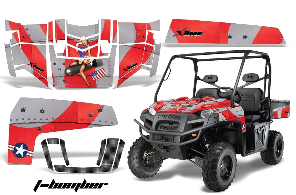Polaris Ranger XP 500 / 700 4x4 EFI Graphic Kit - 2009 Stars N Stripes Stars N Stripes
