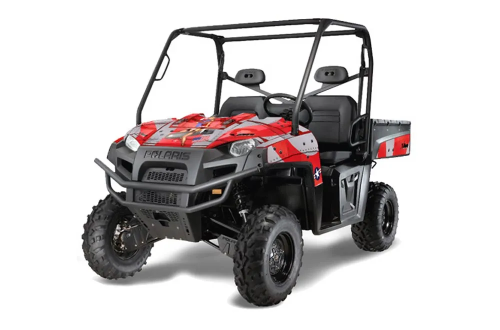 Polaris Ranger XP 500 / 700 4x4 EFI Graphic Kit - 2009 Stars N Stripes Stars N Stripes