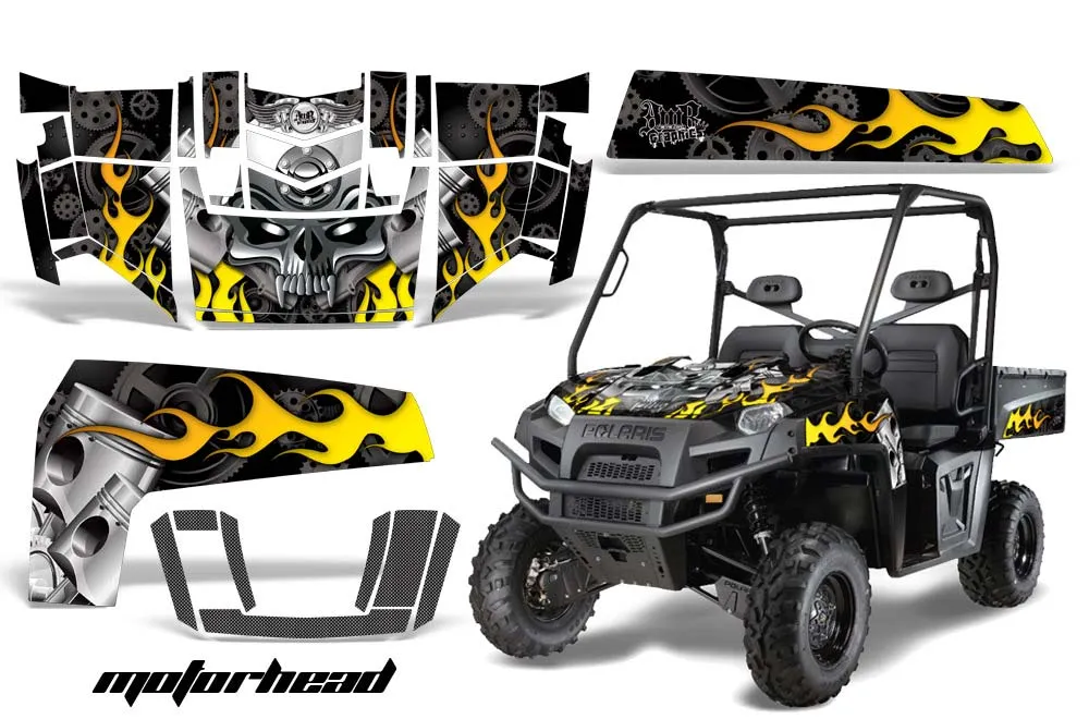 Polaris Ranger XP 500 / 800 / 900D 4x4 EFI Custom Graphic Kit - 2010-2014