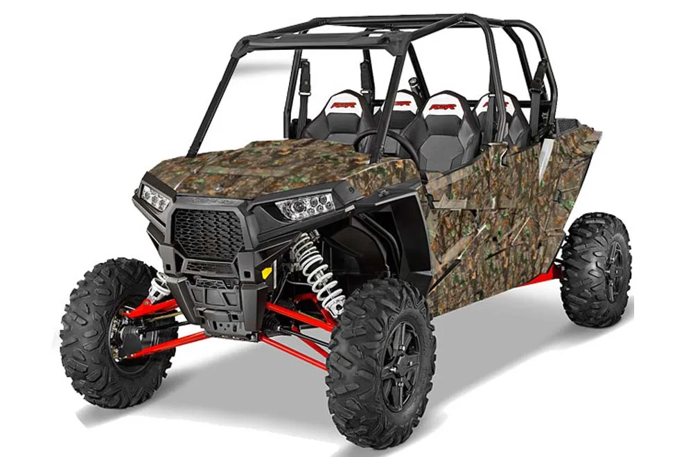 Polaris RZR 1000 XP 4 Door Graphic Kit - 2013-2018 Woodland Camo Camo
