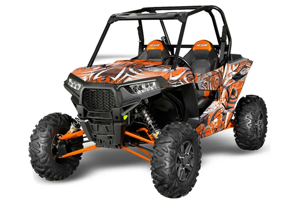 Polaris RZR 1000 XP 2 Door Graphic Kit - 2013-2018 Deaden Orange