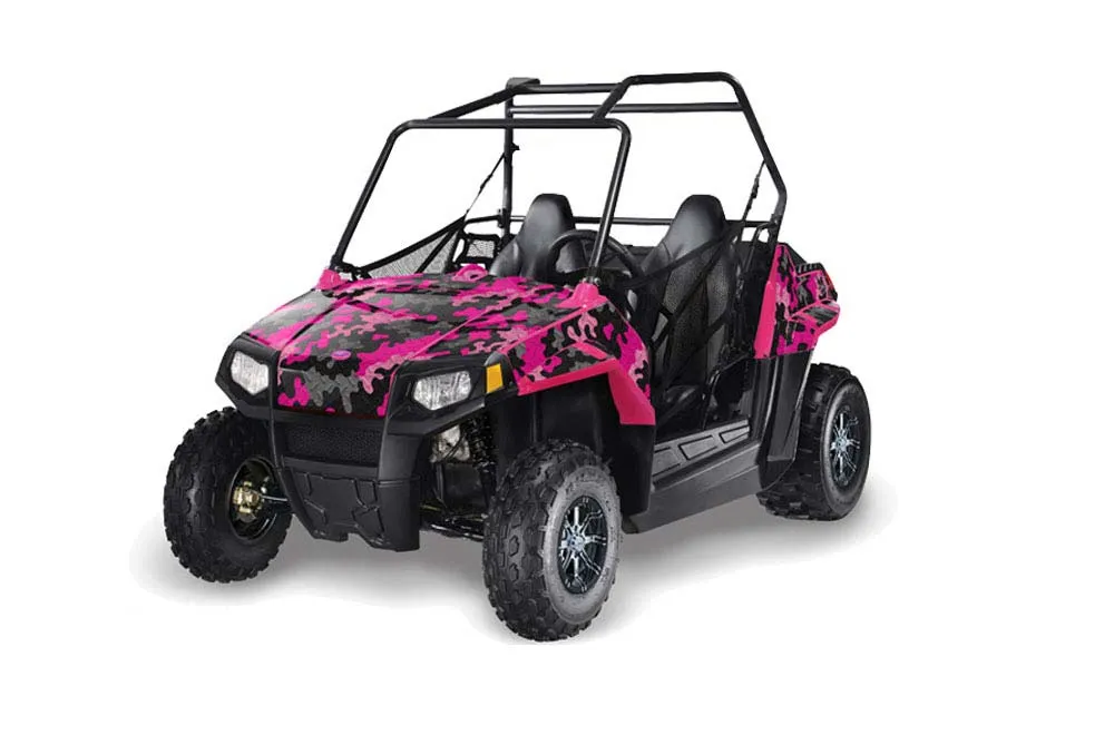 Polaris RZR 170 Graphic Kit - All Years Camoplate Pink