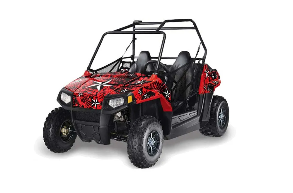 Polaris RZR 170 Graphic Kit - All Years Northstar Red