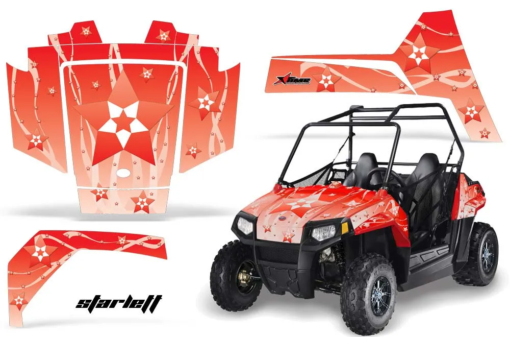 Polaris RZR 170 Graphic Kit - All Years Starlett Red