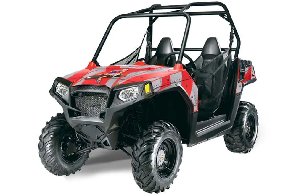 Polaris RZR 570 Graphic Kit - All Years T Bomber Red