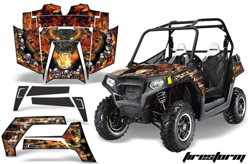 Polaris RZR 800 / 800S Custom Graphic Kit - 2011-2014