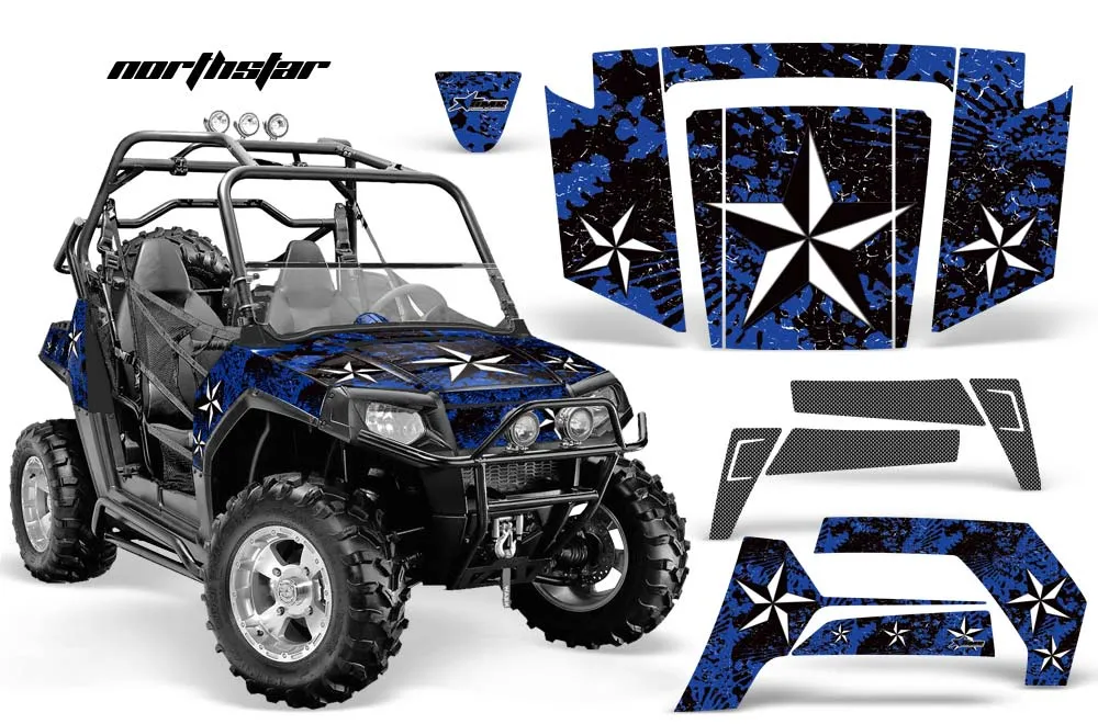 Polaris RZR 800 / 800S Graphic Kit - 2006-2010 Northstar Blue